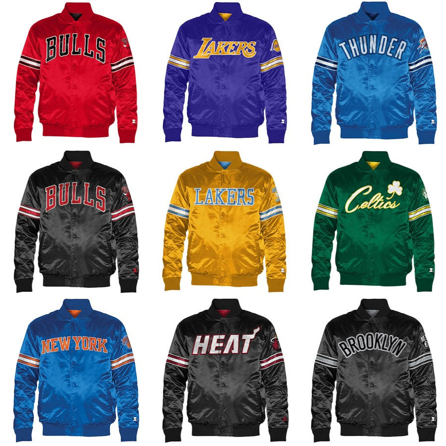 Vintage Satin Starter Jackets that defined the 80's & 90's