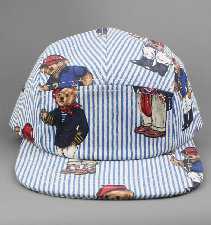 Ralph Lauren Polo Bear Custom 5 panel caps - Agora Clothing Blog
