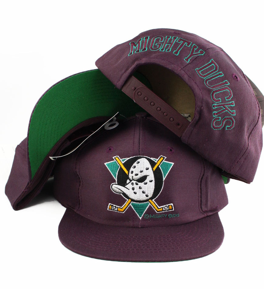 Logo Athletic Mighty Ducks Snapbacks - Agora Clothing Blog