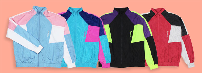 retro windbreaker jackets